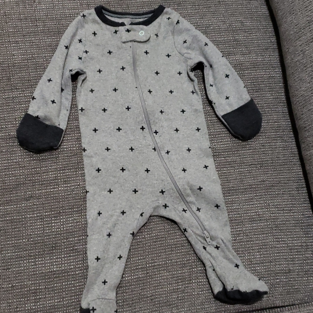 + patterned grey sleeper!